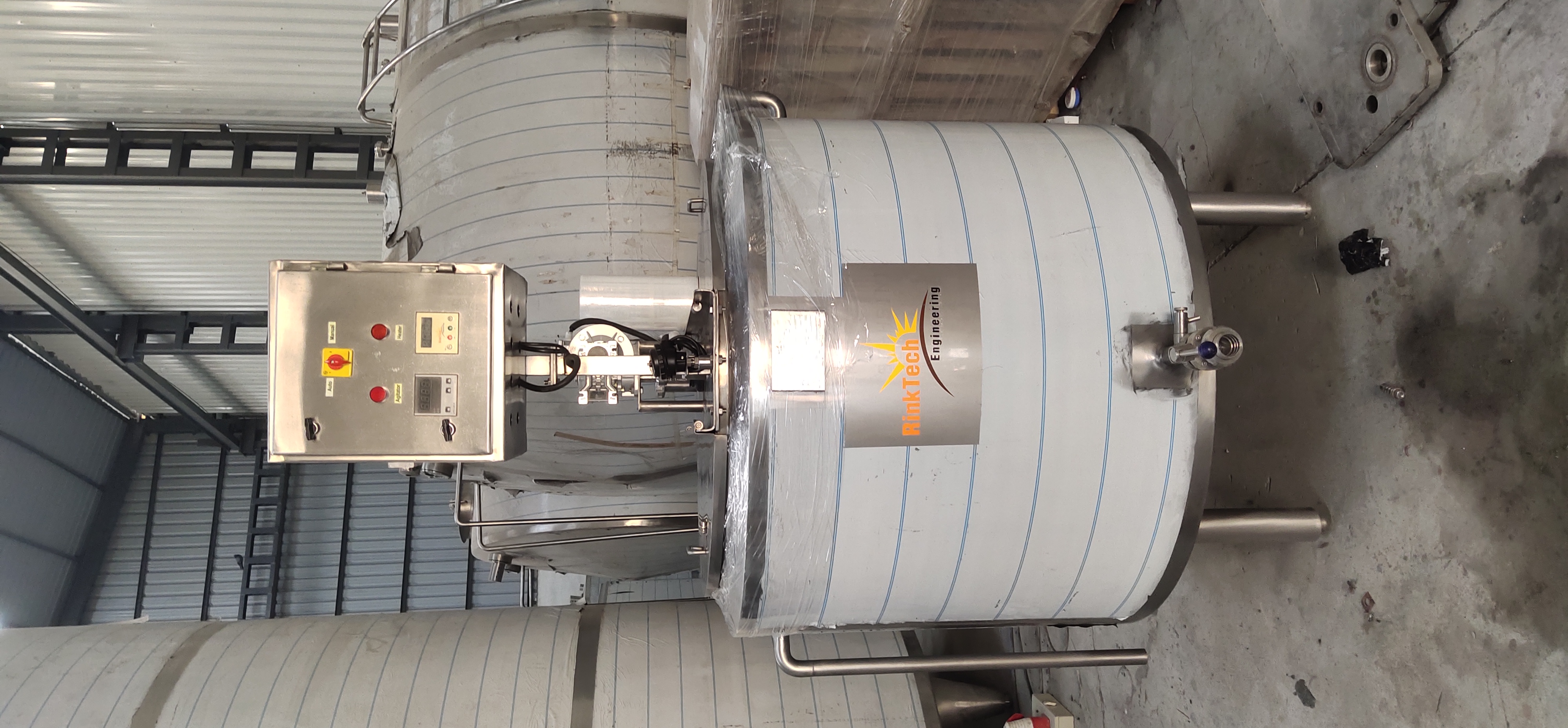 Milk storage tank 3